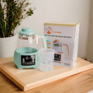 Ấm đun nước cho bé Coco Bear màu xanh