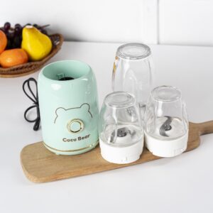 Bộ máy xay ăn dặm 3 cối Coco Bear